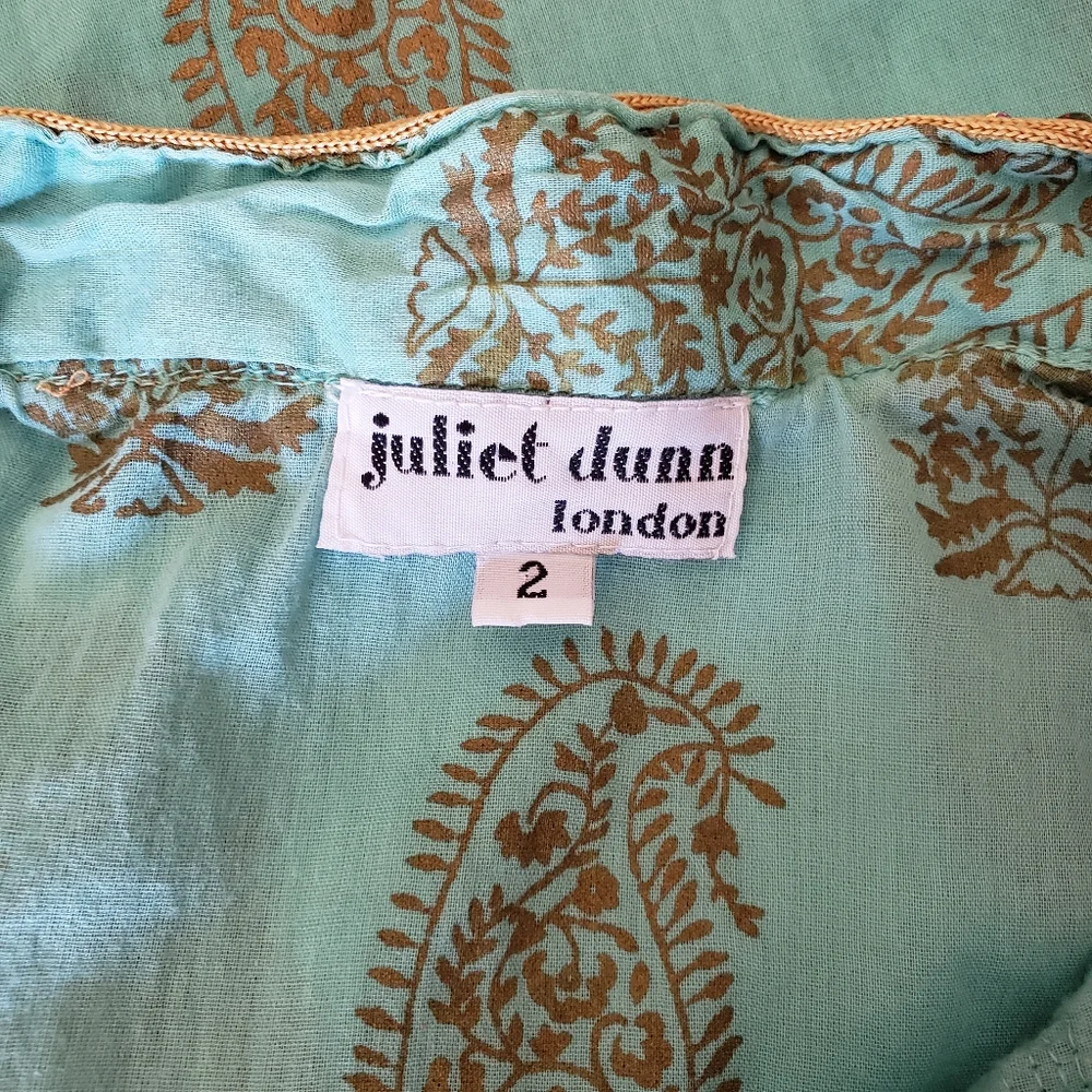 Juliet Dunn London Dress Kaftan size 2 - Picture 9 of 10